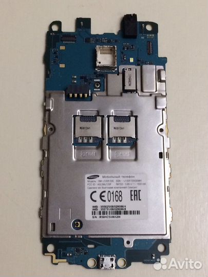 Материнская плата samsung J1 J120F На запчасти