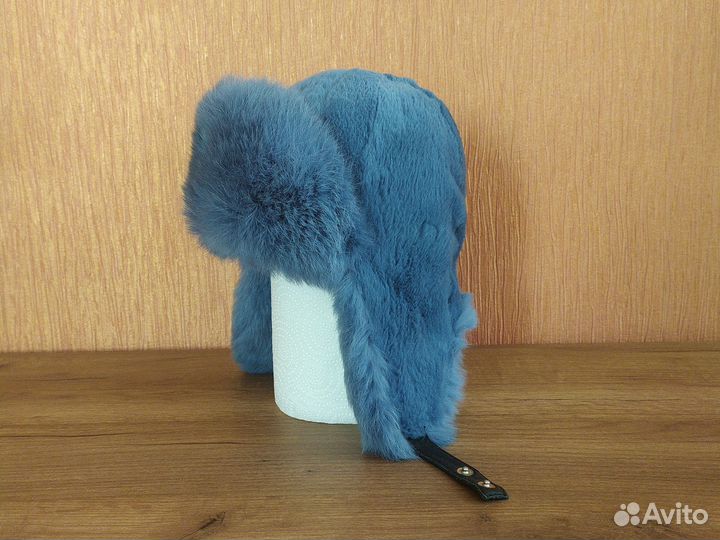 Шапка-ушанка детская меховая р.52