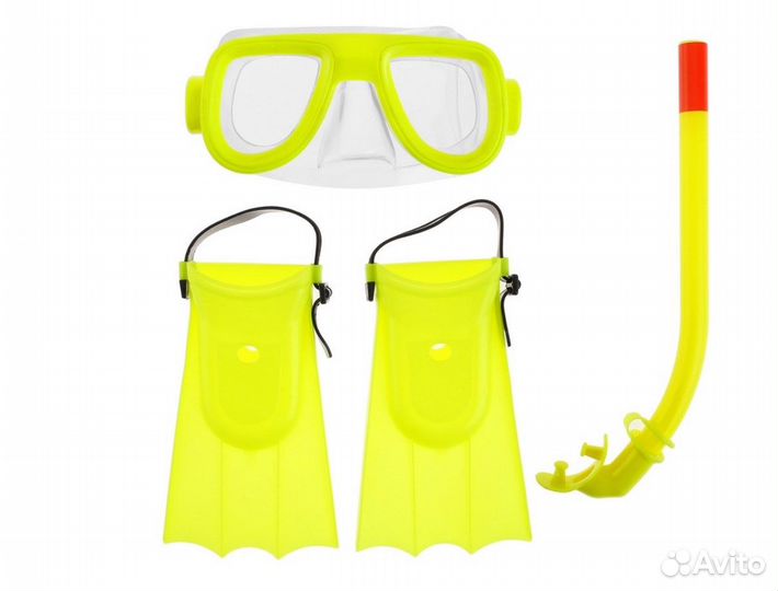 Маска и ласты детские