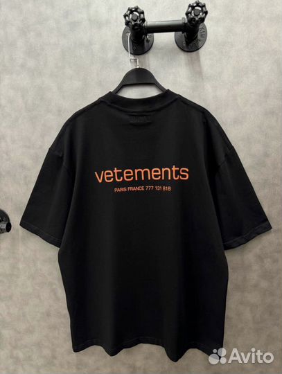 Футболка vetements оверсайз