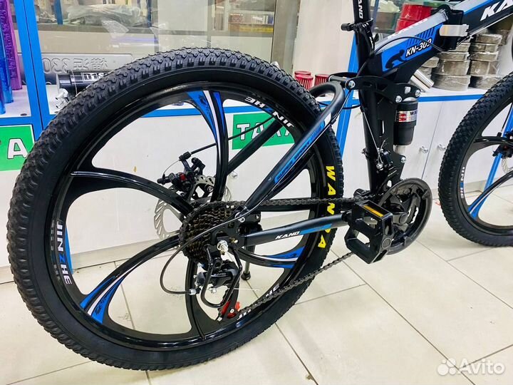 Велосипед складной 24-скоростной вес 17 кг