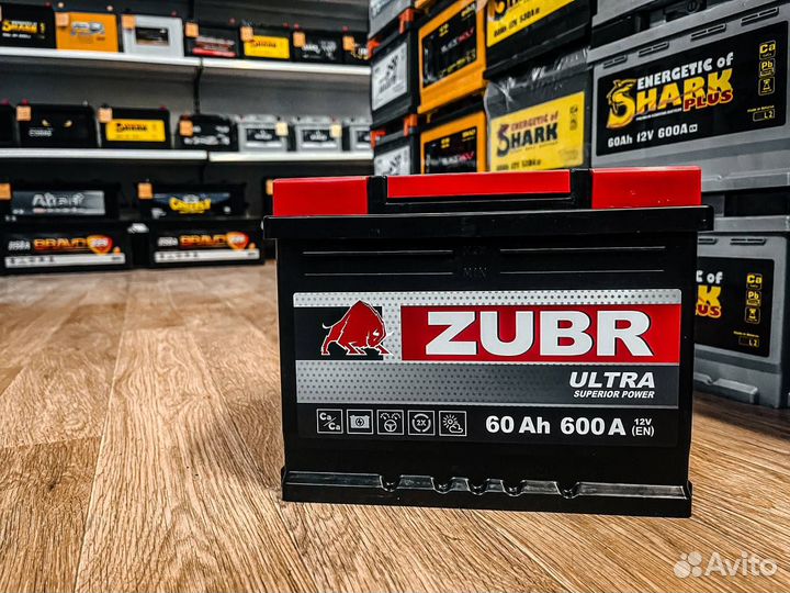 Аккумулятор zubr ultra 60Ah