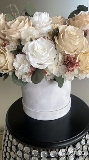 Букет из стабилизированных цветов