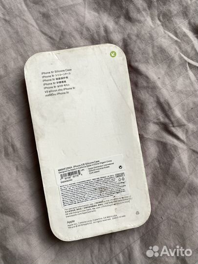 Силиконовый чехол на iPhone XR