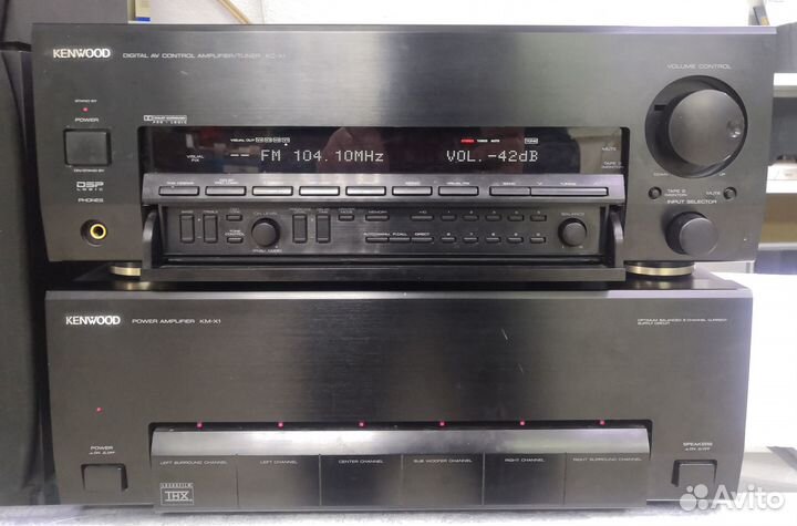 Усилитель+тюнер Kenwood KC-X1/KM-X1