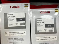 Картридж для плоттера Canon PFI-207BK