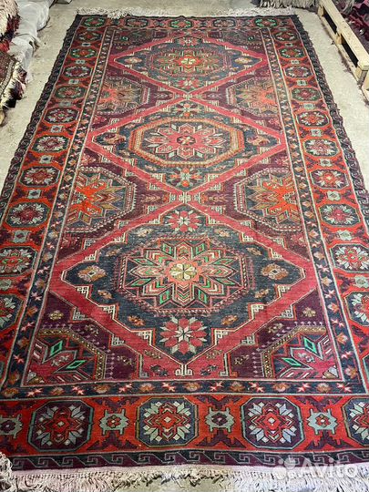 Старинный сумах (ковер) ручной работы 3.70/2.10