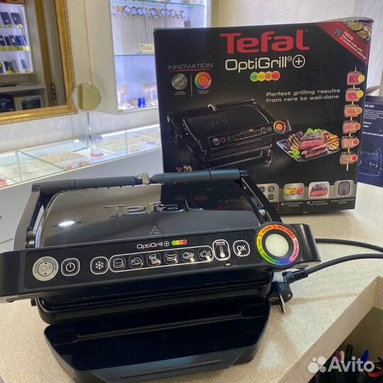 Электрогриль Tefal Optigrill+GC712834 (бдж)