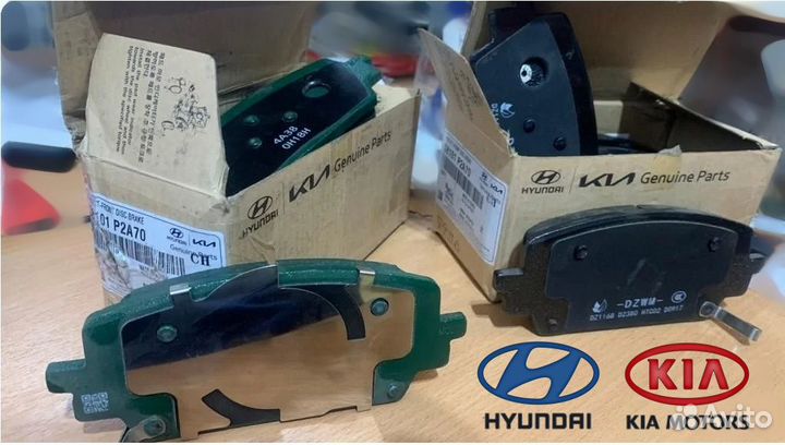 Тормозные колодки Hyundai Santa Fe, KIA Sorento