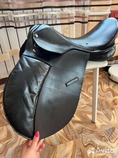 Седло кожаное