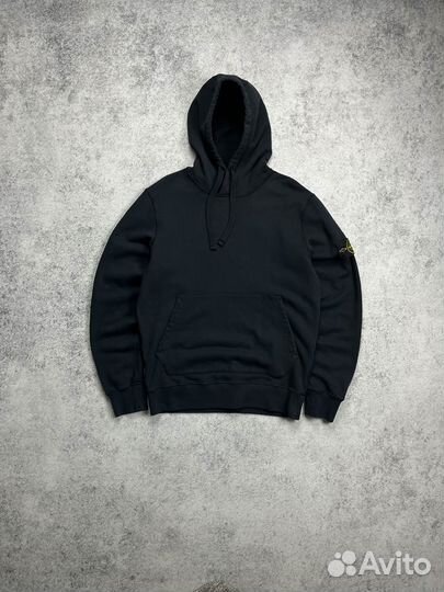 Худи Stone Island Hooded Brushed Cotton Fleece Ори