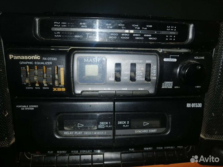 Музыкальный центр panasonic RX-DT530