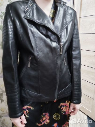Кожаная куртка косуха