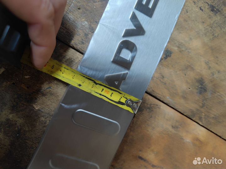 Накладка на задний бампер renault duster