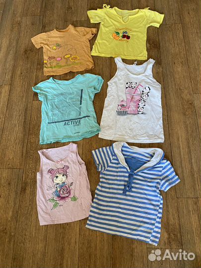 Вещи пакетом на девочку 3,4,5 лет