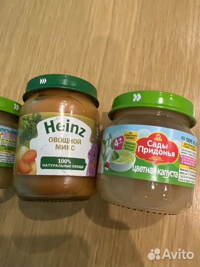 Детские пюре