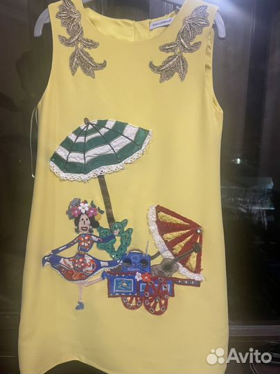 Dolce gabbana платье для девочек