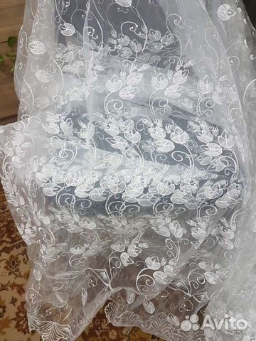 Тюль новая