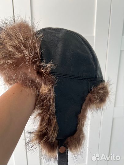 Шапка детская зимняя черная