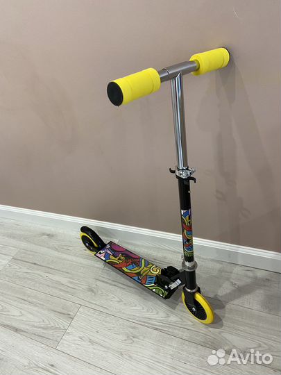 Самокат снегокат 2 в 1