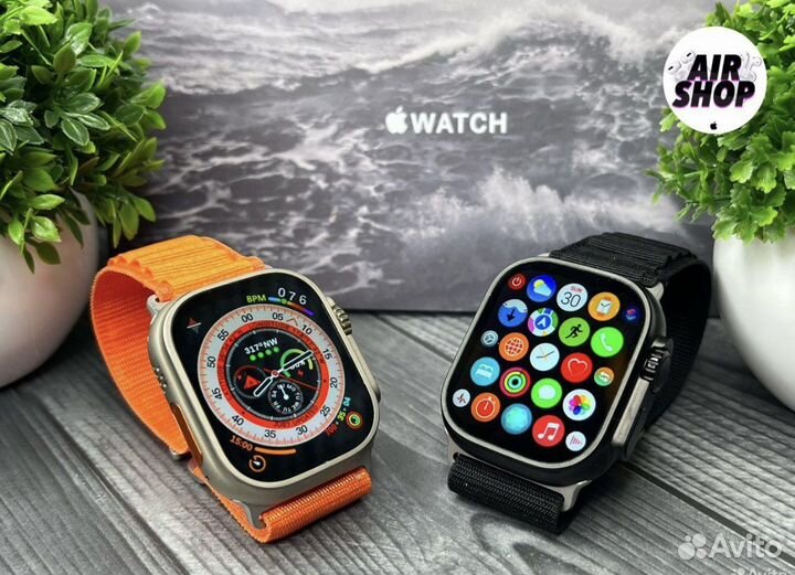 Smart watch 8 ультра с оригинальным меню