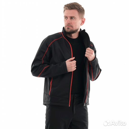 Dragonfly Куртка Explorer Black-Red XS