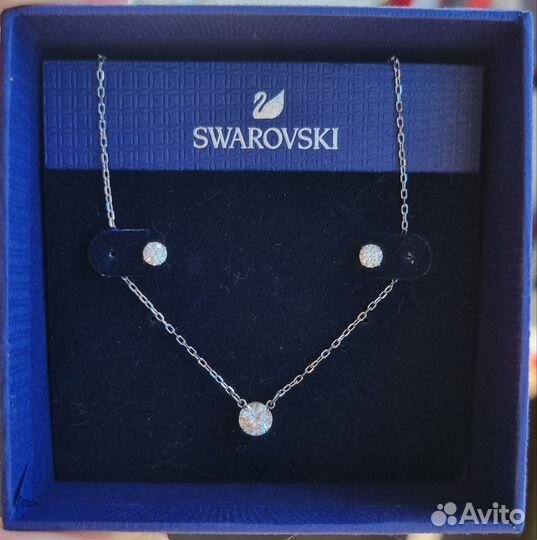 Серьги и кулон Swarovski