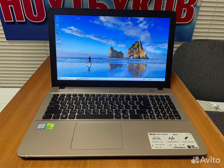 Ноутбук игровой Asus с гарантией / Full HD / ssd