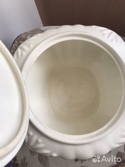 Фарфоровая супница СССР