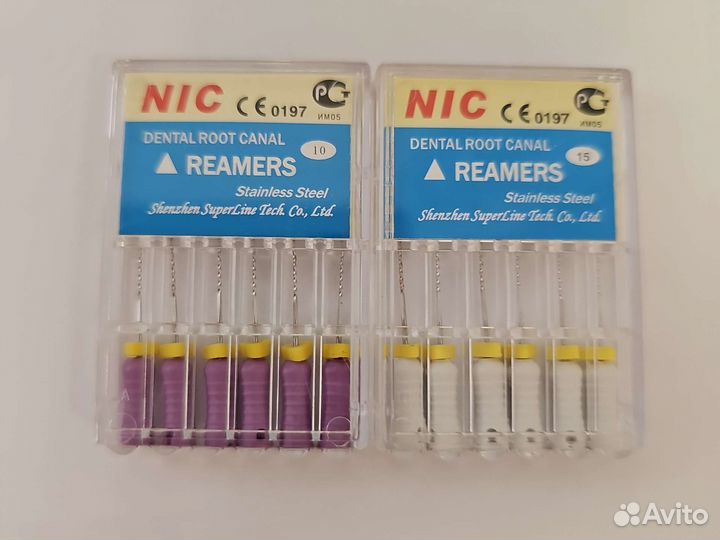 Стоматологические инструменты эндоканальные