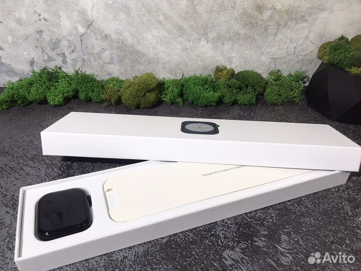 Apple Watch 9 c яблоком при включение + Гарантия