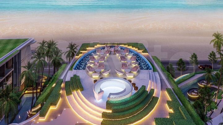 Квартира-студия, 41,4 м² (Таиланд)