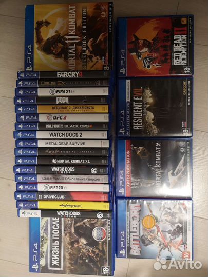 Игры на дисках для ps4 ps5