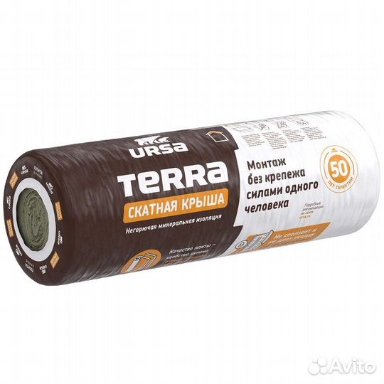 Утеплитель Урса Ursa Terra 35 - 150 мм