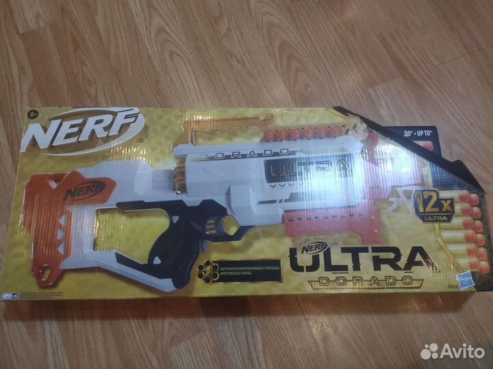 Бластер nerf ultra dorado