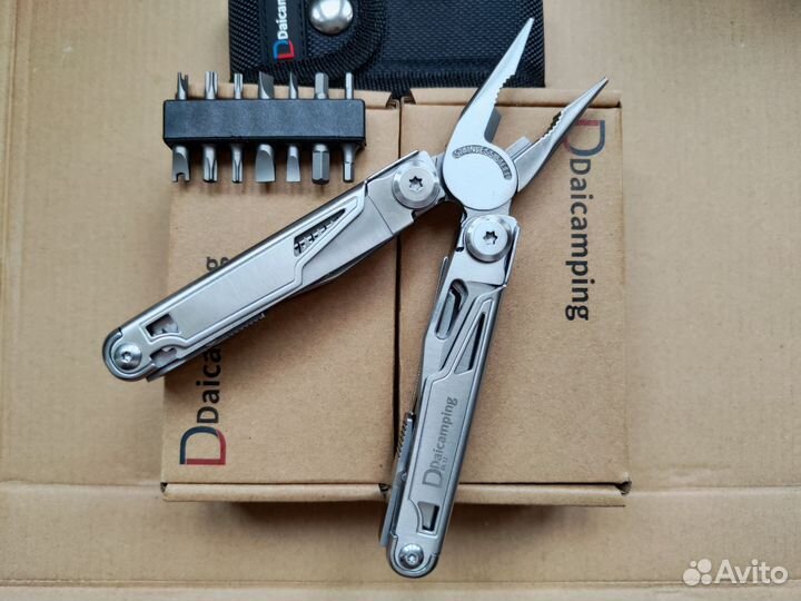 Мультитул Daicamping dl12 bit с набором бит