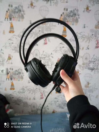 Игровые наушники с микрофоном