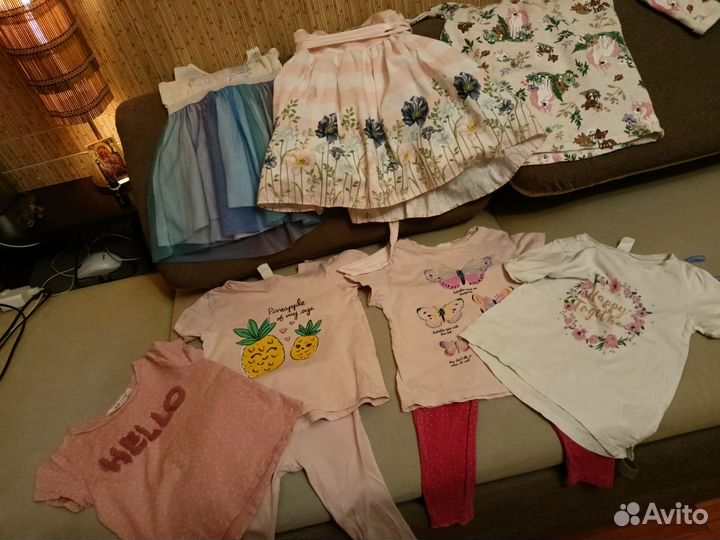 Вещи пакетом на девочку 3 4 года