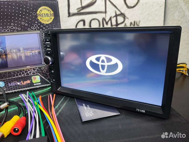 Автомагнитола 2din с камерой