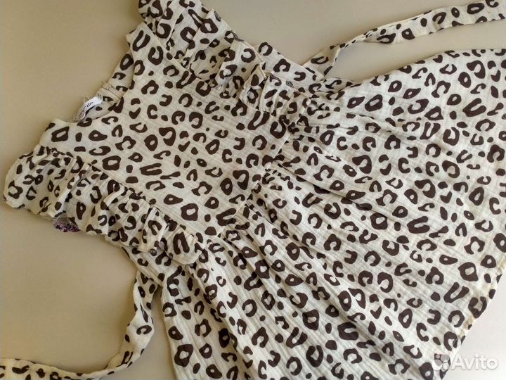 Муслиновое платье для девочки