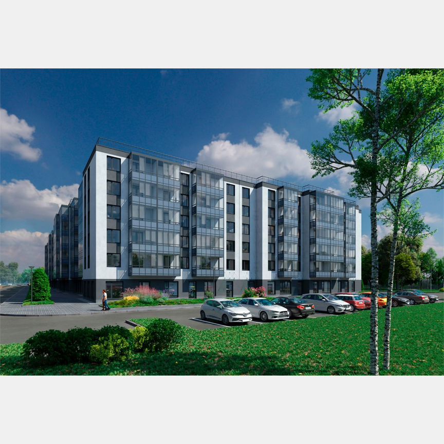 2-к. квартира, 56 м², 2/6 эт.