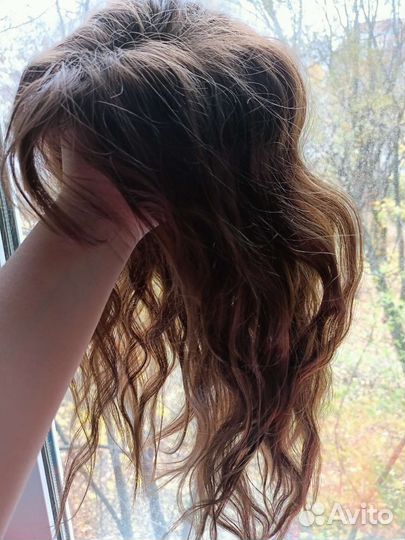 Парик детский натуральный волос на 4-6 лет