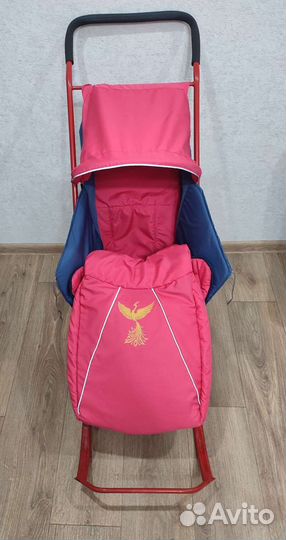 Коляска санки