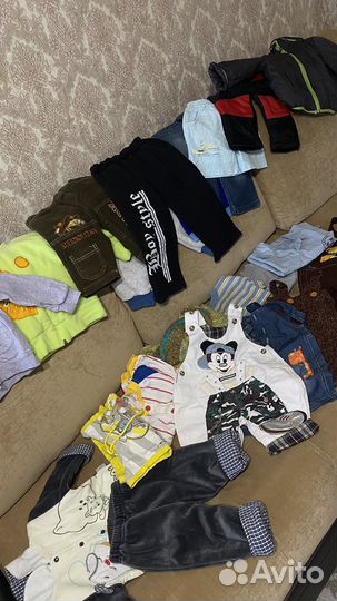 Вещи на мальчика 80-86