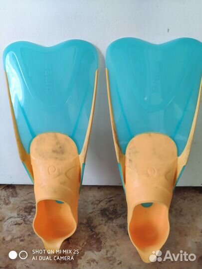Ласты 32-33 р. б/у