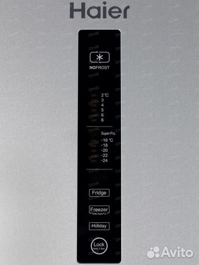 Холодильник Haier C3F532cmsg серебристый