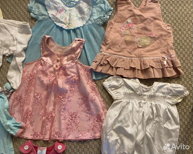Детские вещи на девочку пакетом