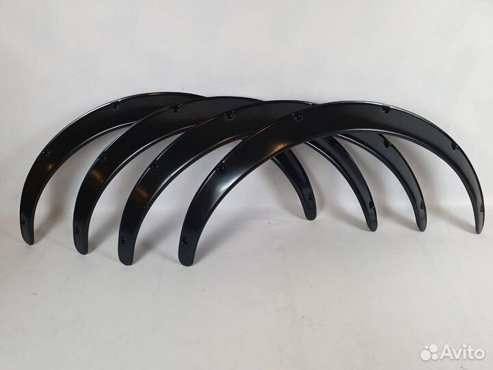 Накладки на крылья (фендеры) гладкие 50 мм