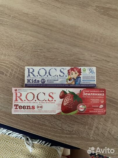 Зубная паста rocs