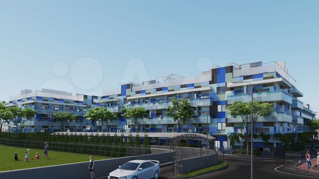 Квартира-студия, 59,9 м², 3/3 эт.